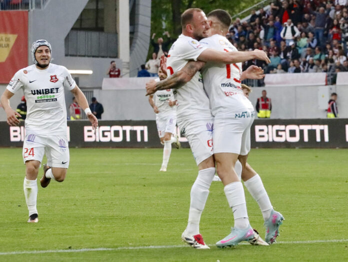FOTBAL: AFC HERMANNSTADT SIBIU - FC RAPID 1923 BUCURESTI, SEMIFINALA CUPA ROMANIEI BETANO (23.04.2025)